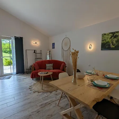 公寓 Gite Cosy Avec Terrasse Privative, Jardin Et Activites Nature A Proximite - Fr-1-653-259